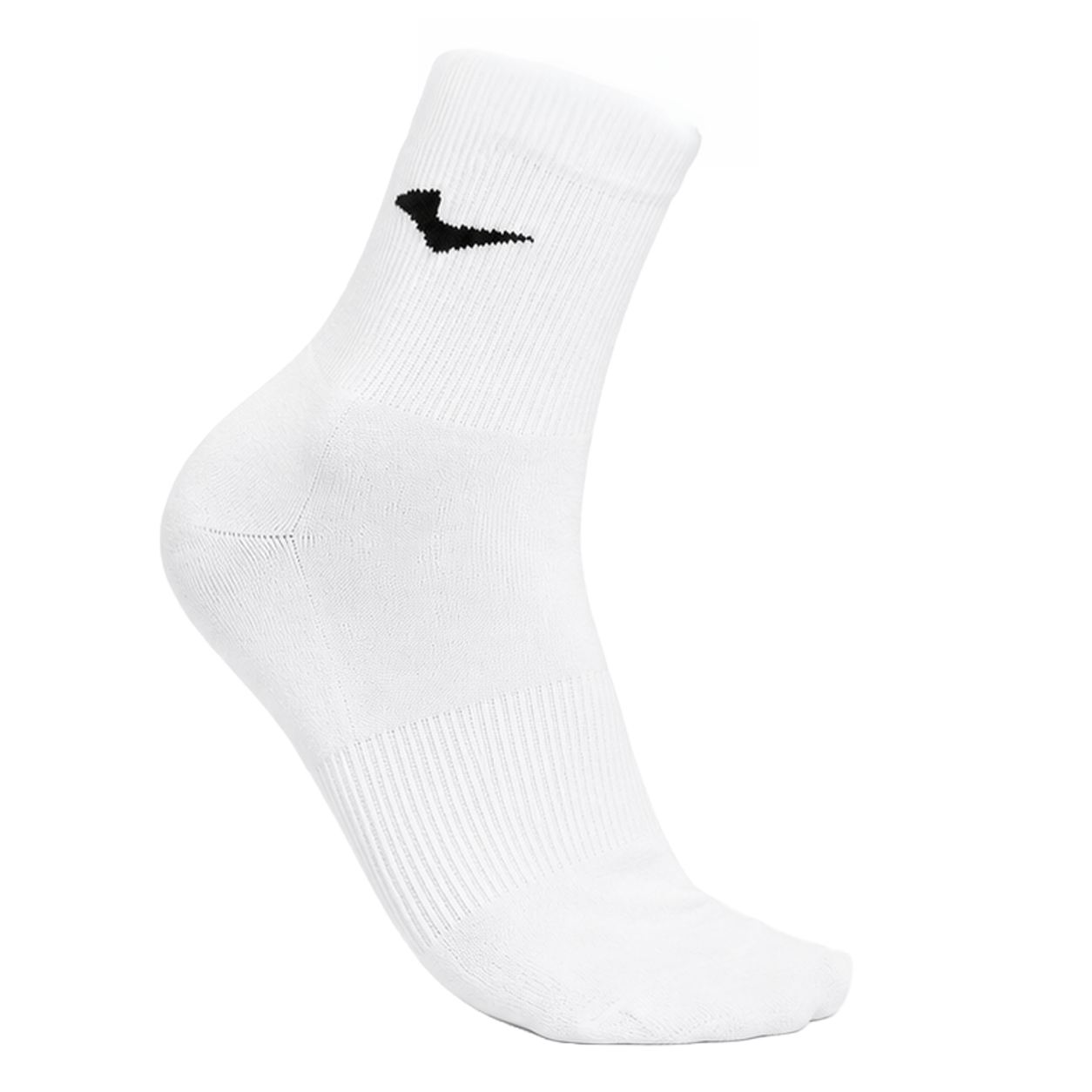 LANS Sports Crew Socks (White)