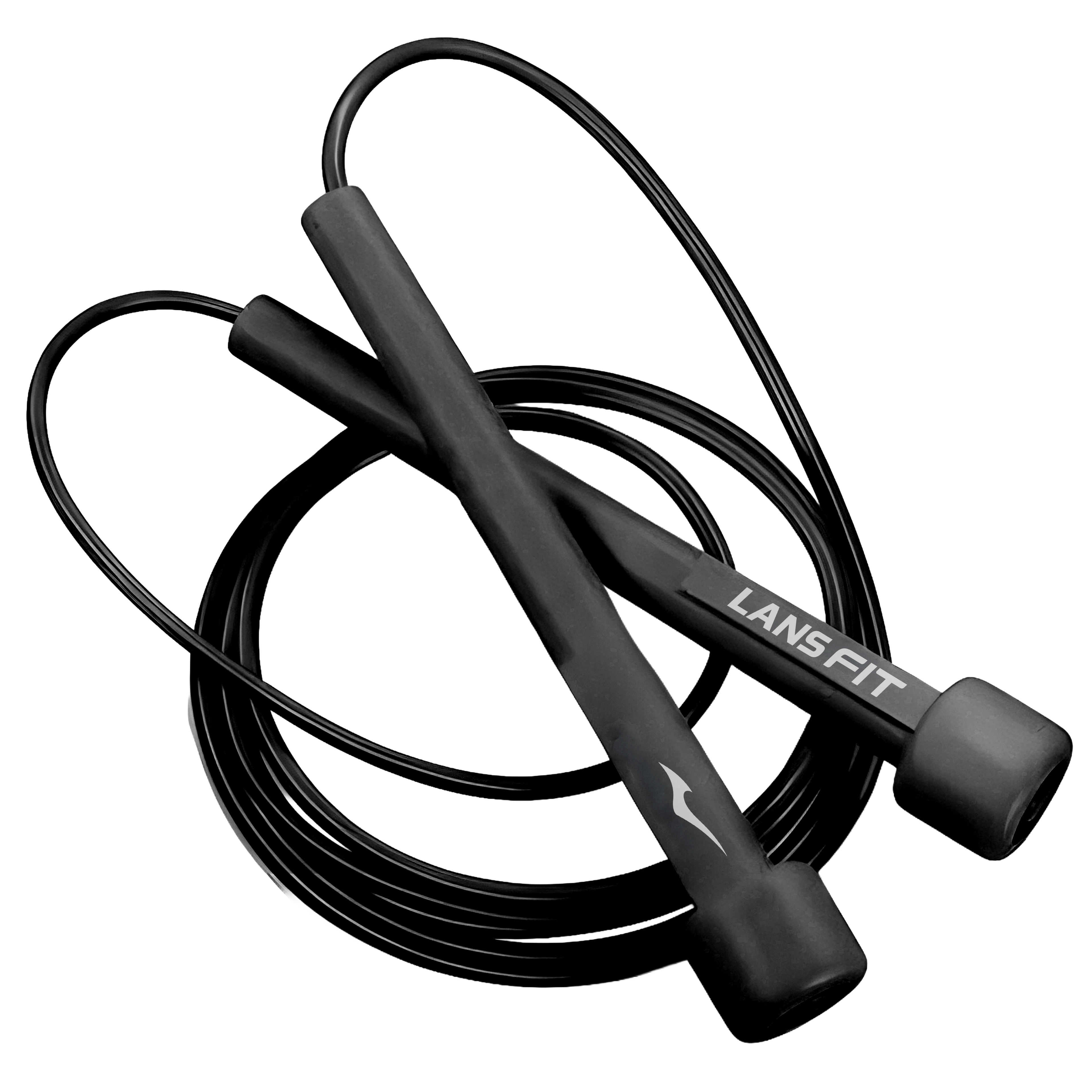 LANS Fit Skipping Rope (Black)