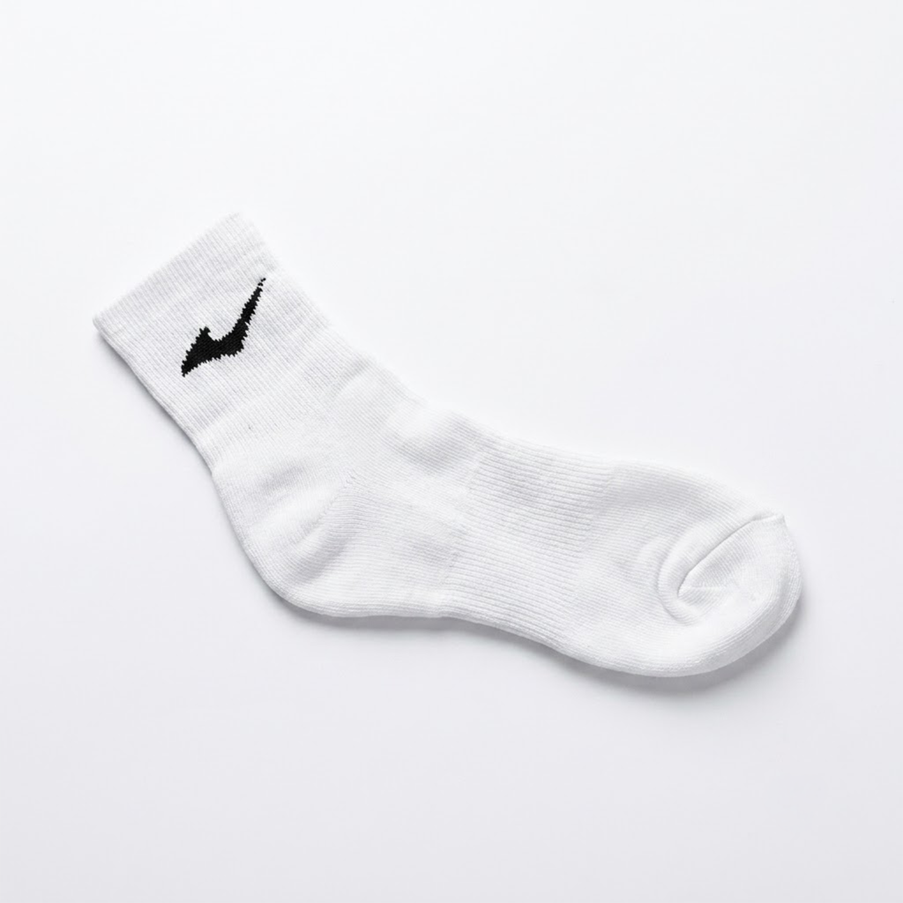 LANS Sports Crew Socks (White)