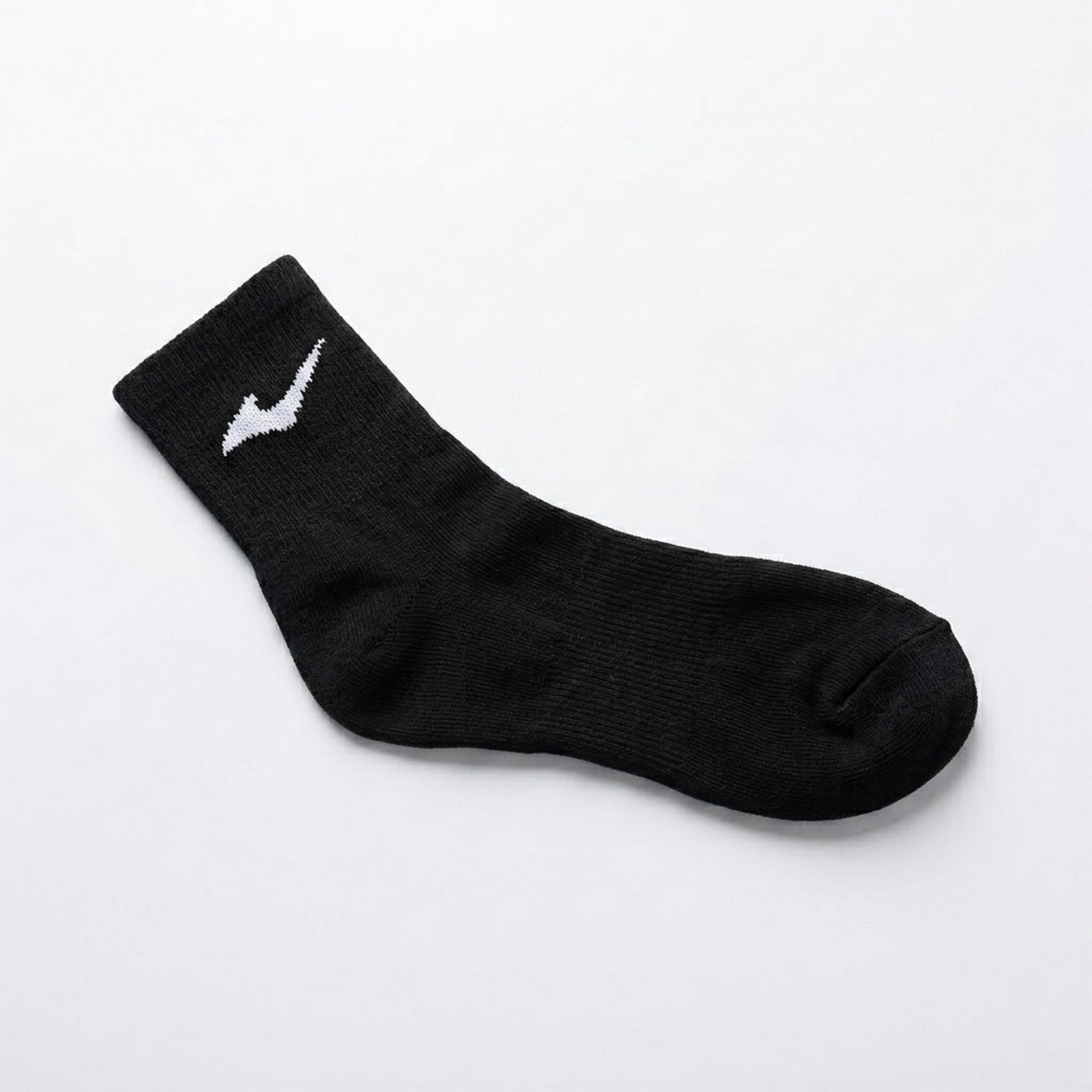 LANS Sports Crew Socks (Black)