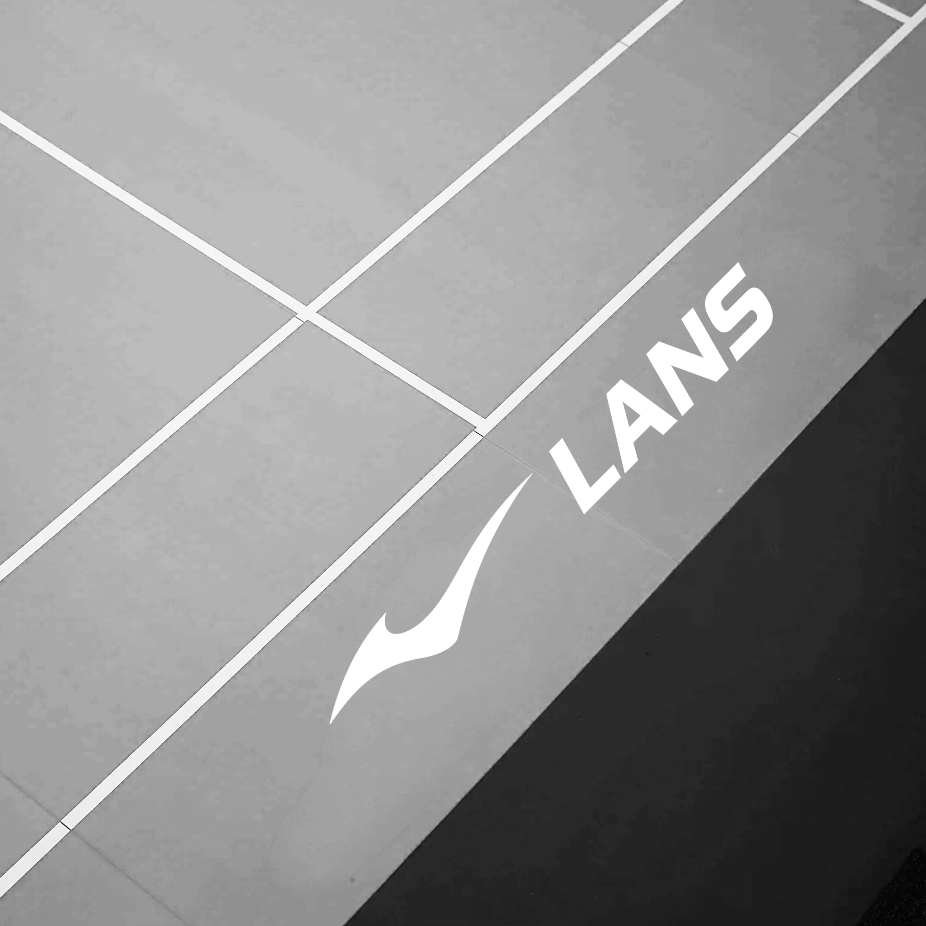 LANS Court Mat - Gray