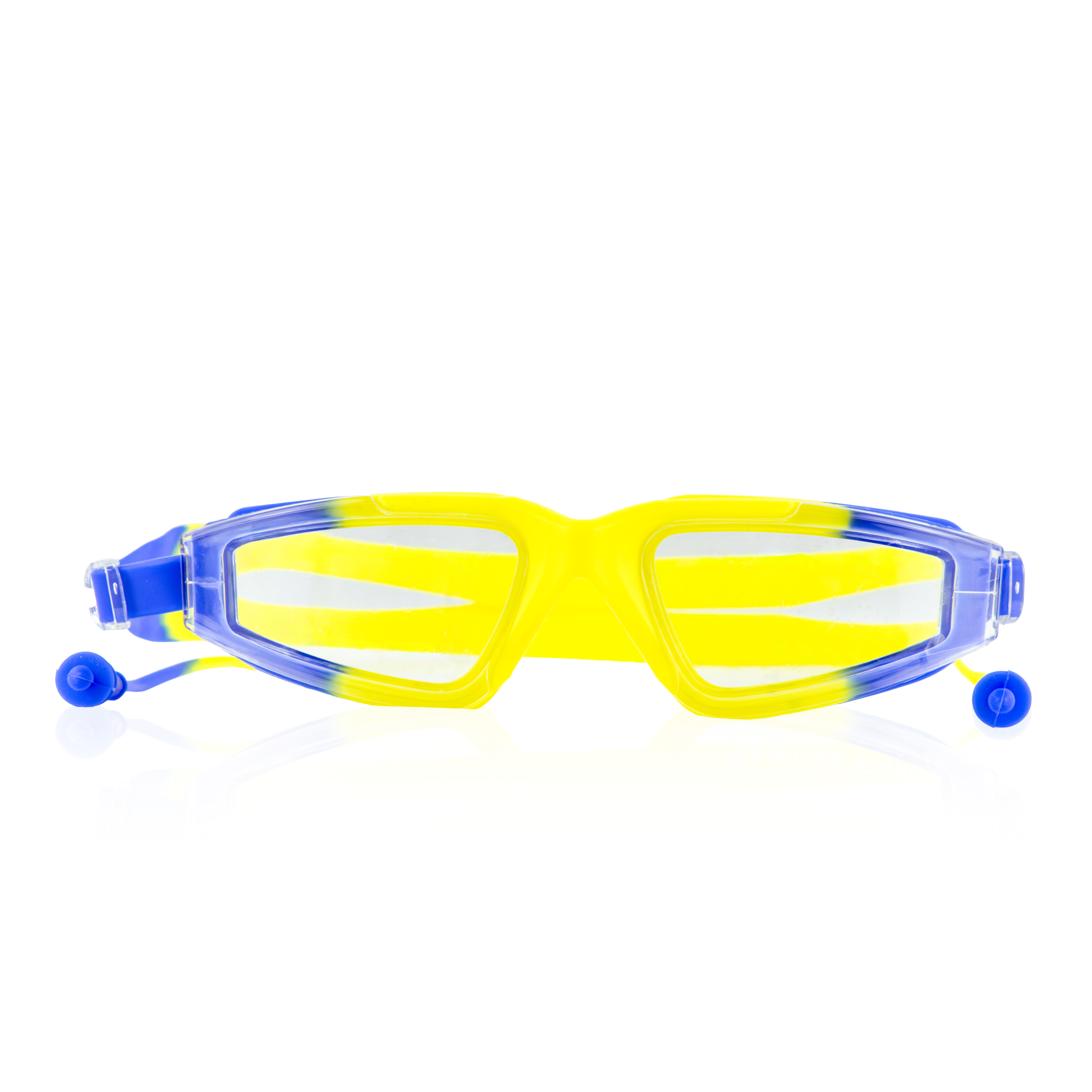 Swimming Goggles - Lime/Indigo