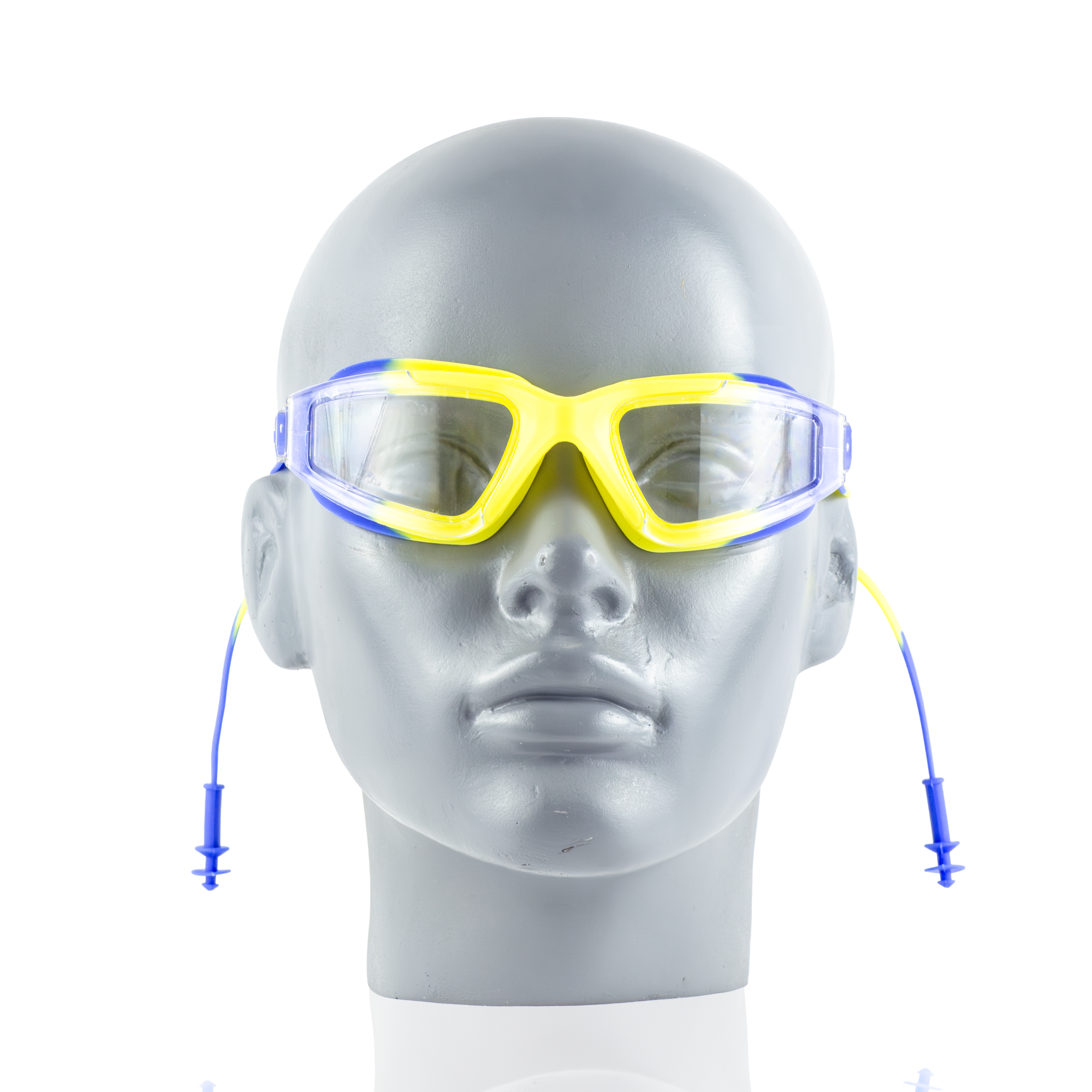 Swimming Goggles - Lime/Blue