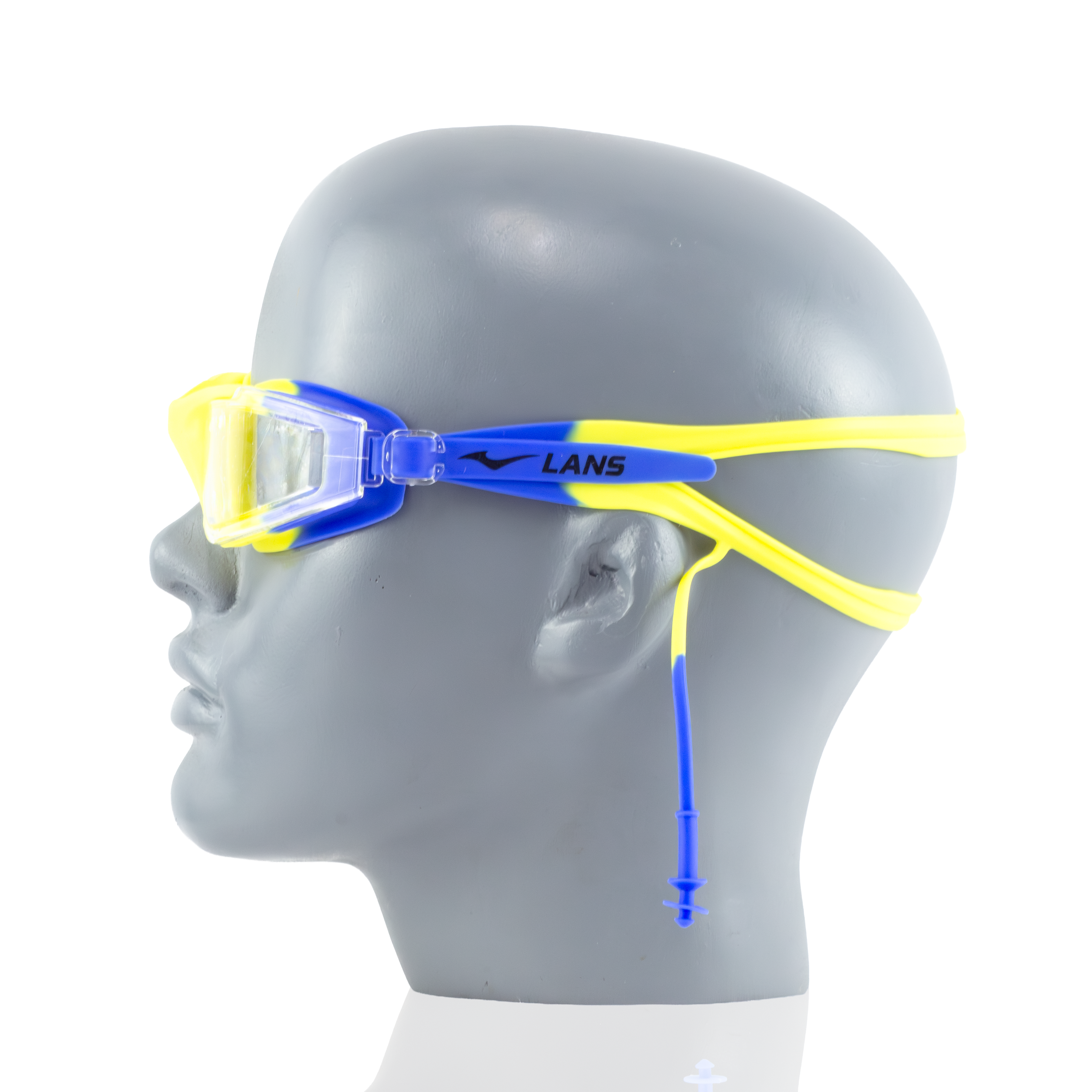 Swimming Goggles - Lime/Blue