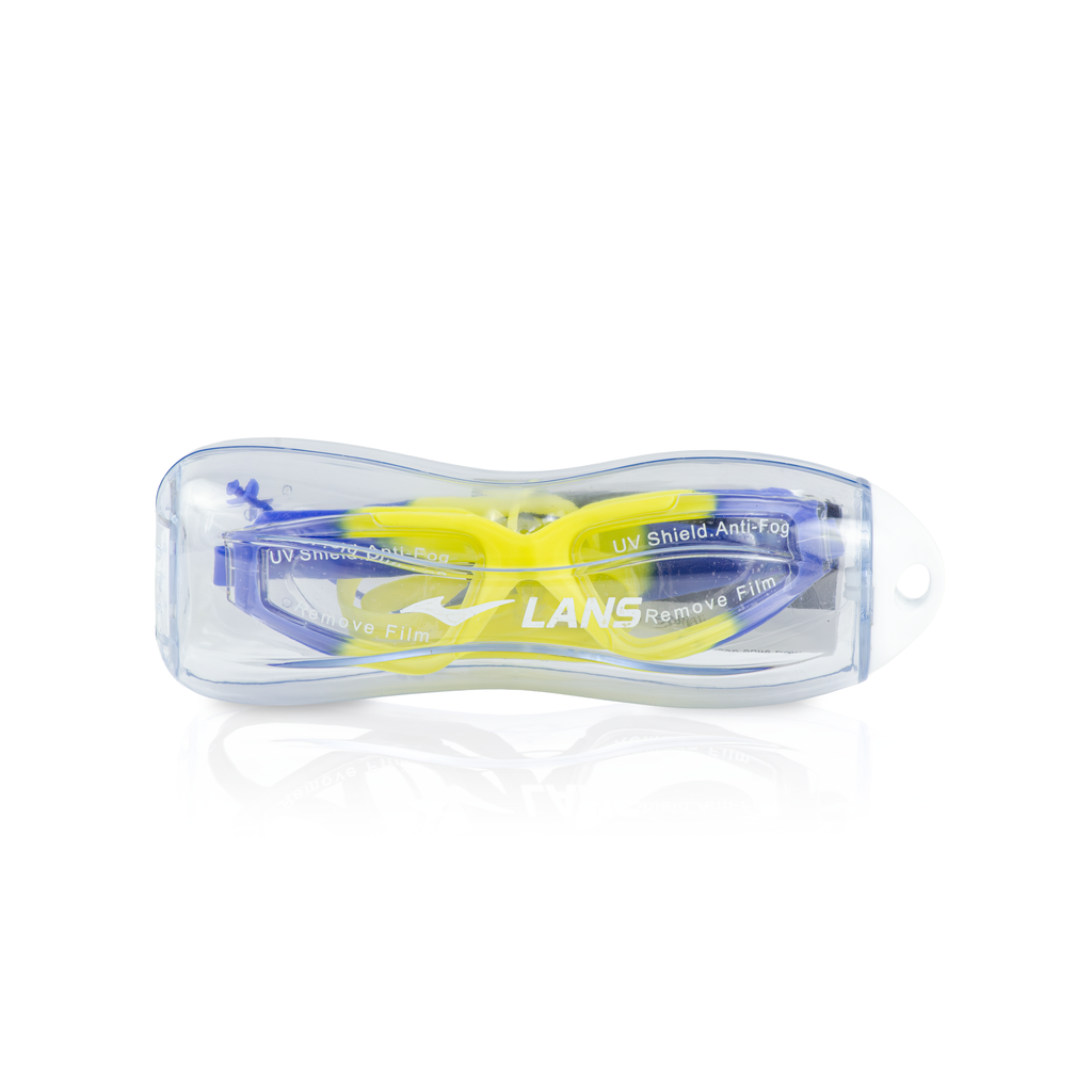 Swimming Goggles - Lime/Indigo