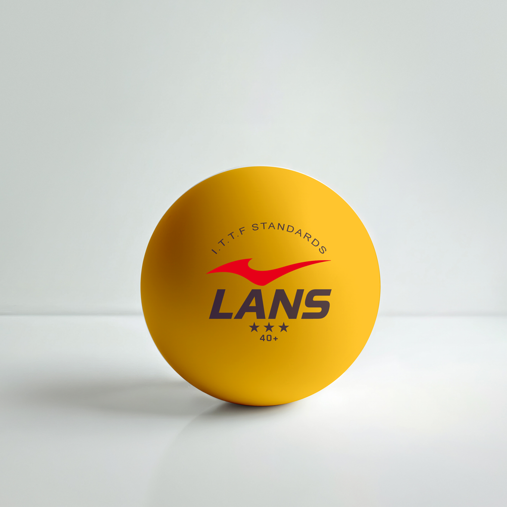 Table Tennis Ball - Orange (Pack of 3)
