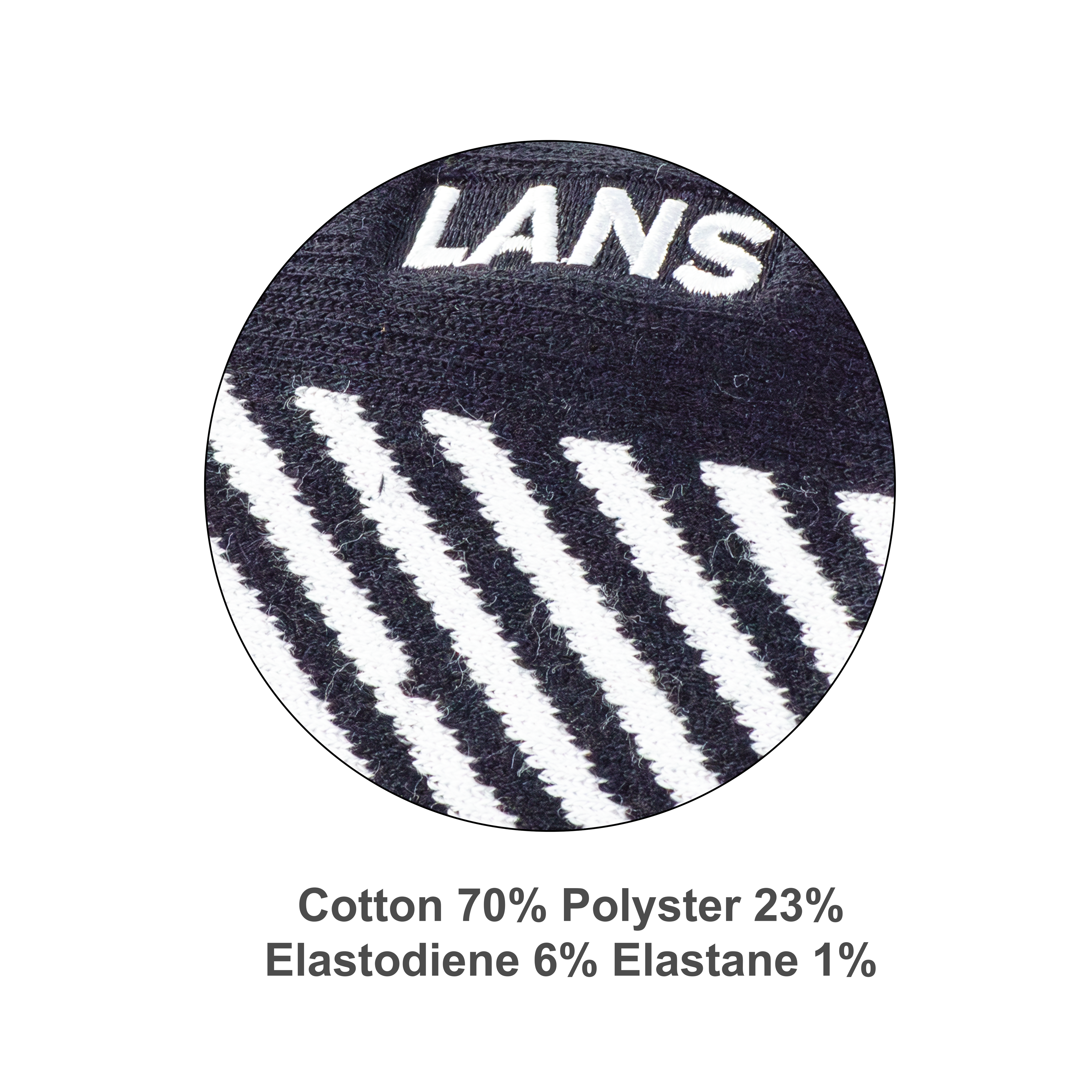 Wrist Band - Black & White
